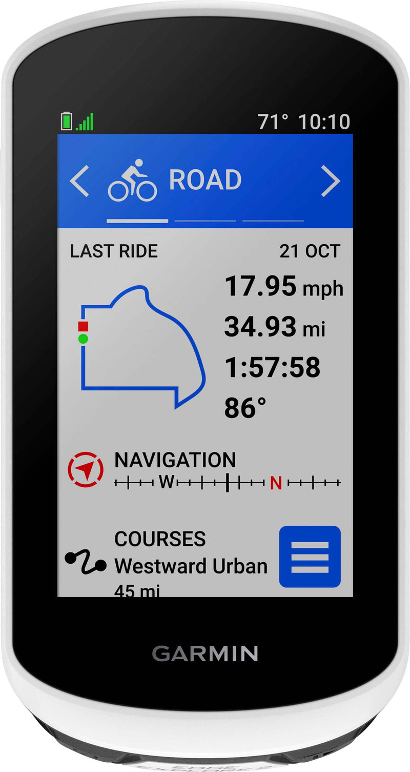 Garmin - Edge Explore 2 3" Bike GPS with Built-In Bluetooth - Black