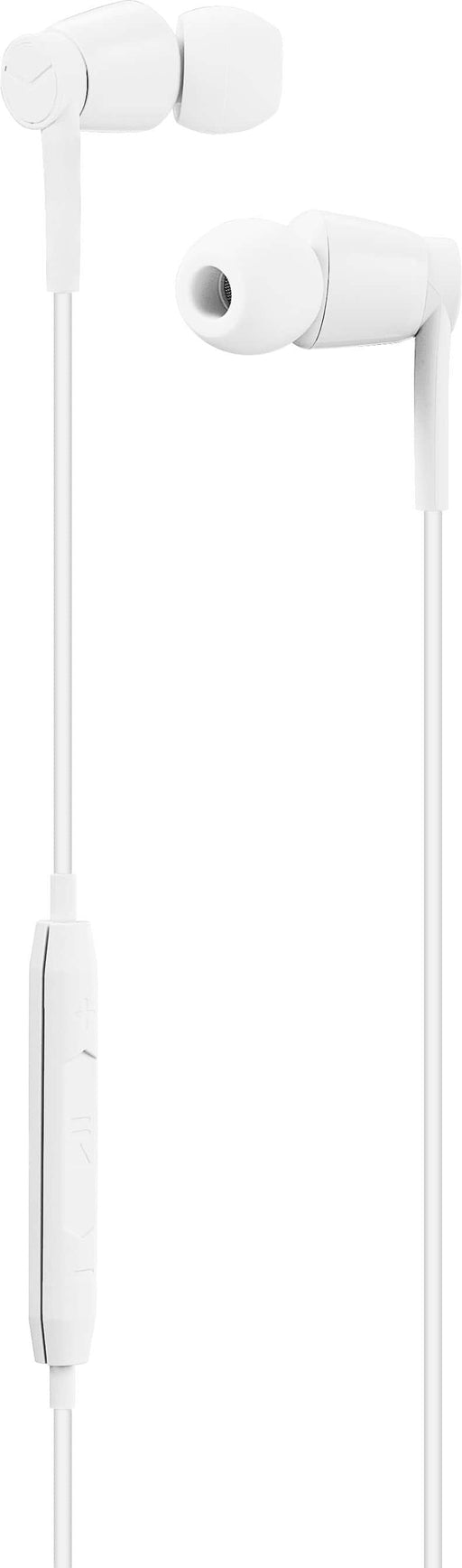 Insignia - Lightning Wired Earbud Headphones - White