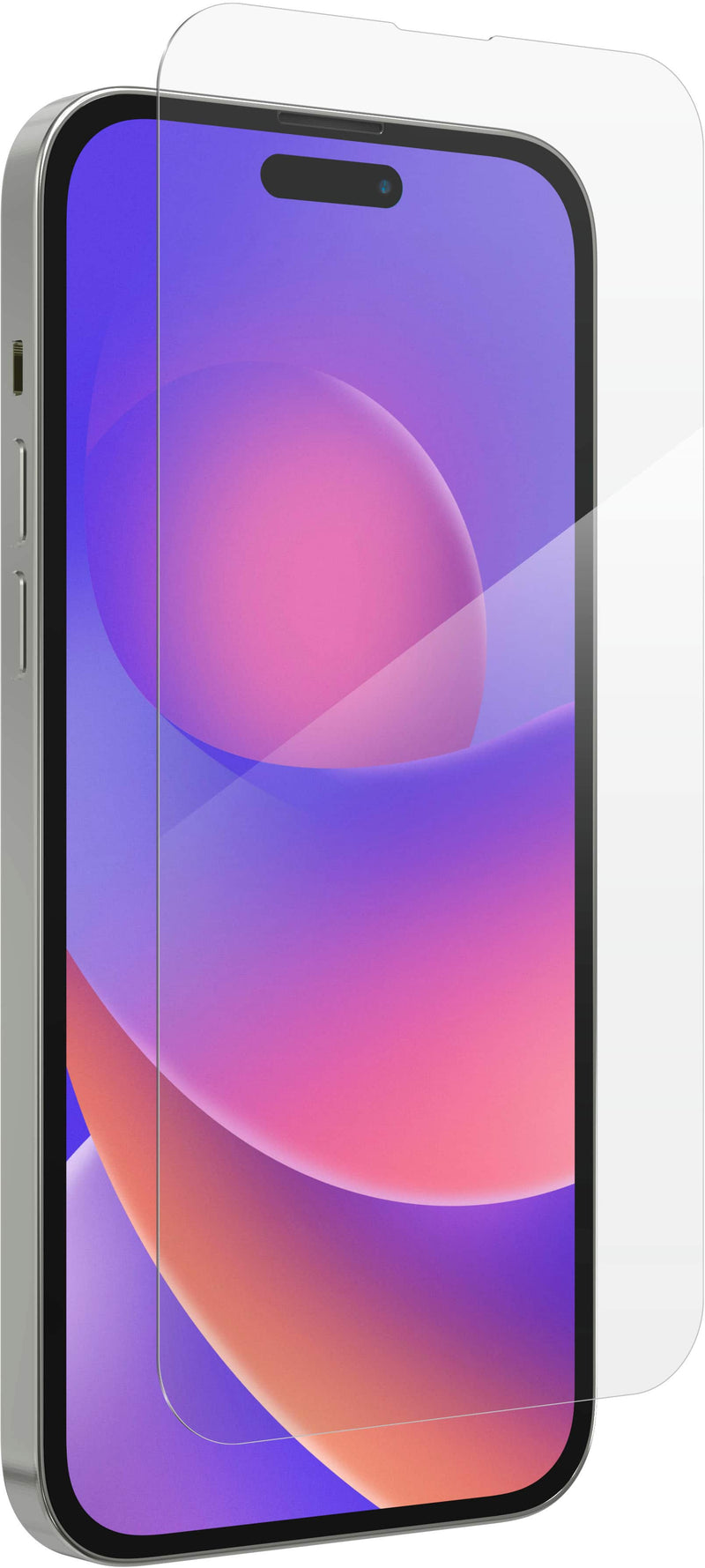 ZAGG - Glass+ Defense Elite Maximum Edge-to-Edge Impact  Scratch Screen Protector for Apple iPhone 14 Pro Max - Clear