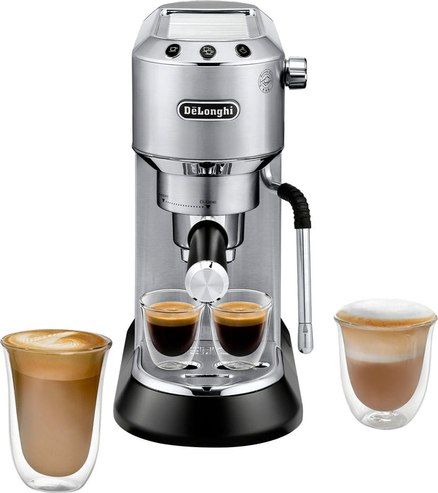 De'Longhi - EC885M Dedica Arte Pump Espresso Machine - Stainless Steel