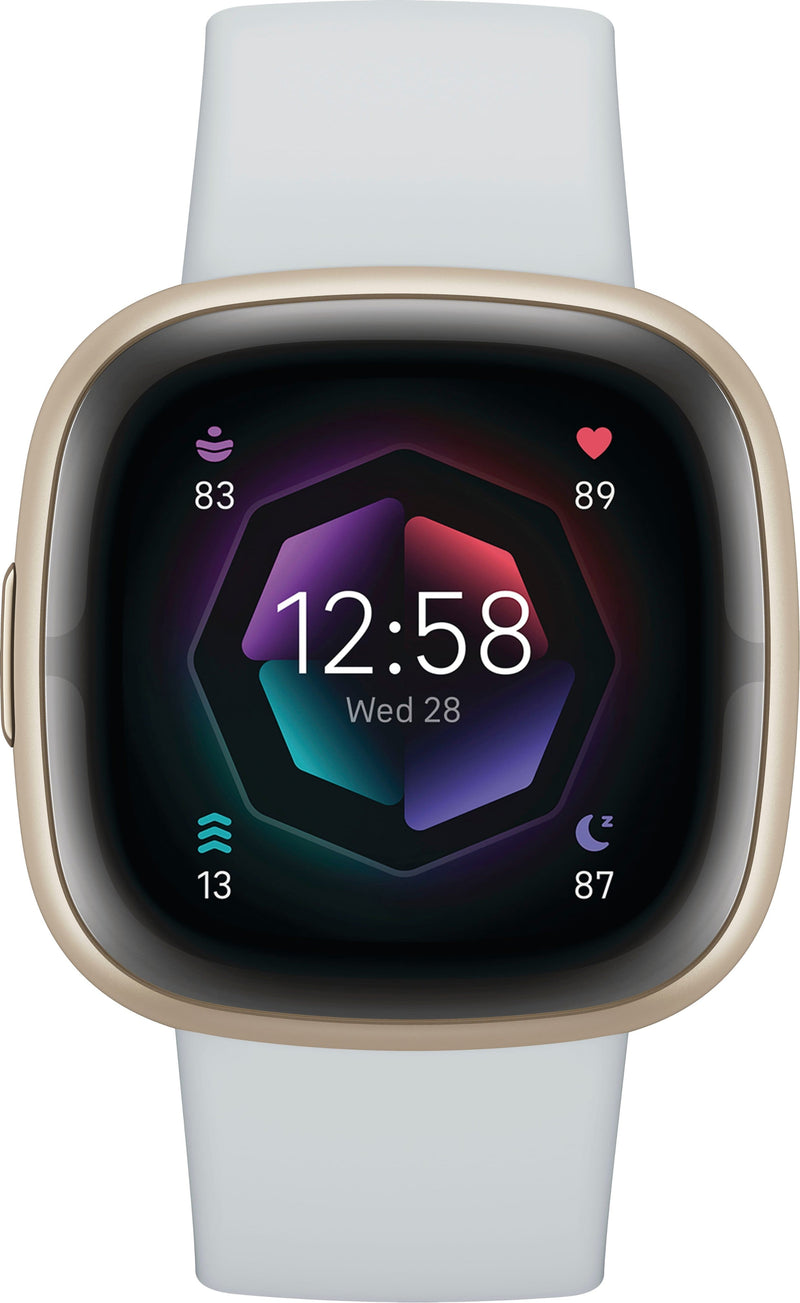 Fitbit - Sense 2 Advanced Health Smartwatch - Pale Gold - (2022)