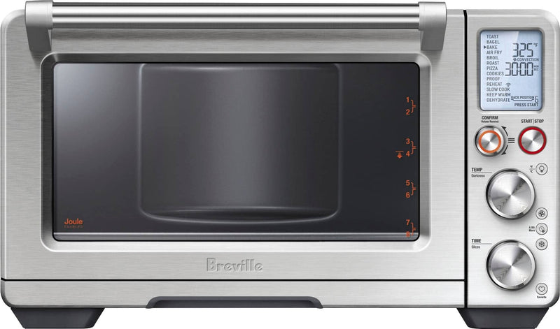Breville - Joule 1.0 Cubic Ft Oven Air Fryer Pro - Brushed Stainless Steel