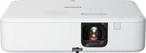 Epson - EpiqVision Flex CO-FH02 Full HD 1080p Smart Streaming Portable Projector 3-Chip 3LCD Android TV Bluetooth - White