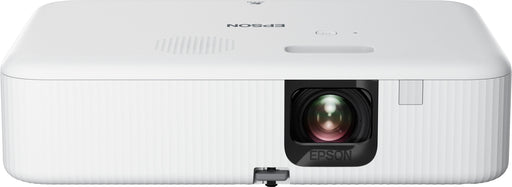 Epson - EpiqVision Flex CO-FH02 Full HD 1080p Smart Streaming Portable Projector 3-Chip 3LCD Android TV Bluetooth - White