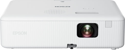 Epson - EpiqVision Flex CO-W01 Portable Projector 3-Chip 3LCD Built-in Speaker 300-Inch Home Entertainment and Work - White