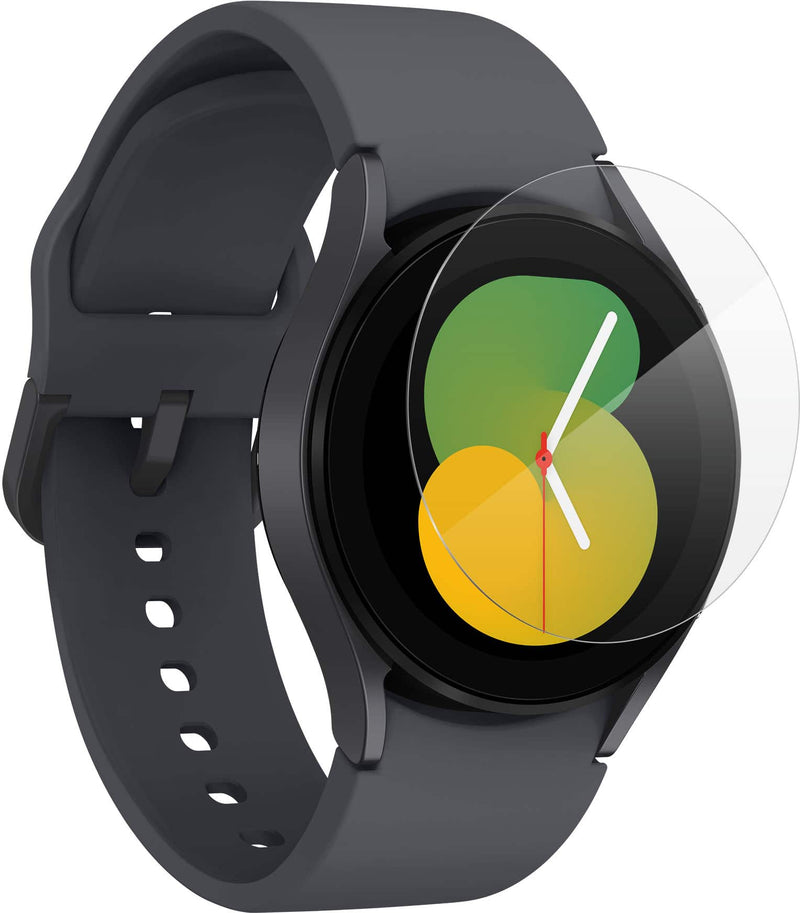 ZAGG - InvisibleShield GlassFusion+ Flexible Hybrid Screen Protector for Samsung Galaxy Watch5 Galaxy Watch6 40mm - Clear