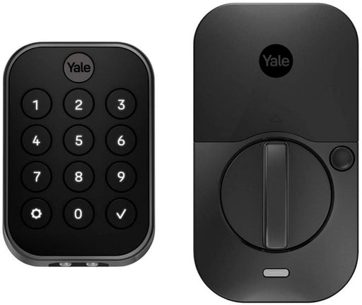 Yale - Assure Lock 2 Key-Free Pushbutton Lock with Bluetooth - Black Suede