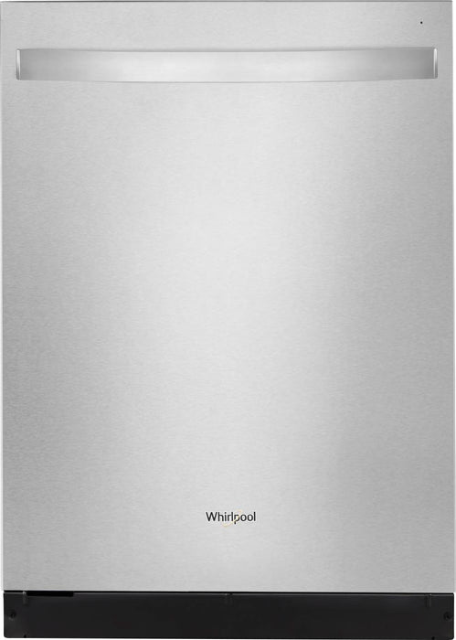 Whirlpool - Top Control Built-In Dishwasher with 3rd Rack and 51 dBa - Stainless Steel