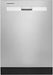 Whirlpool - 24" Top Control Built-In Dishwasher with Boost Cycle and 55 dBa - Stainless Steel