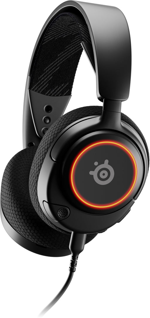 SteelSeries - Arctis Nova 3 Wired Gaming Headset for PC - Black