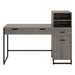 OSP Home Furnishings - Hagney Lane 54" Wide Sit-To-Stand Desk - Farm Oak