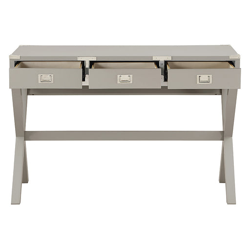 OSP Home Furnishings - Wellington 46" Desk with Power - Gray