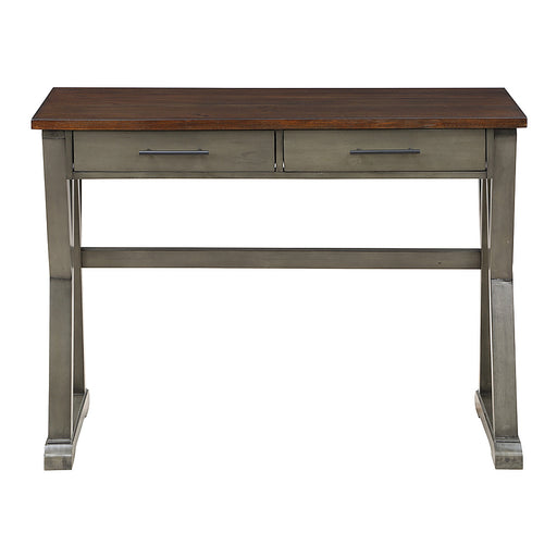 OSP Home Furnishings - Jericho Rustic Writing Desk - Slate Grey