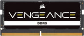 CORSAIR - Vengeance 16GB (1PK 16GB) 4800MHz DDR5 C40 SODIMM Laptop Memory - Black