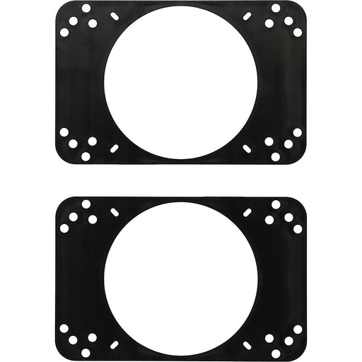 Metra - Speaker Adapter Plates for Most Vehicles (2-Pack) - Black