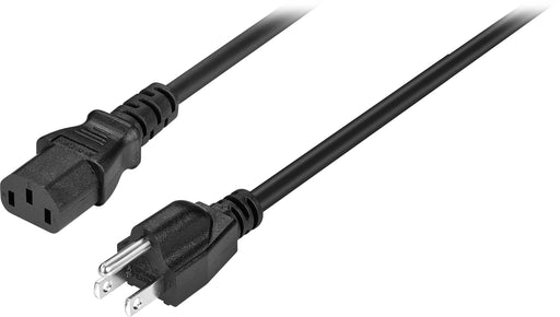 Insignia - 6’ AC Power Cable - Black