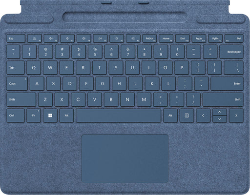Microsoft - Surface Pro Signature Keyboard for Pro X Pro 8 and Pro 9 - Sapphire
