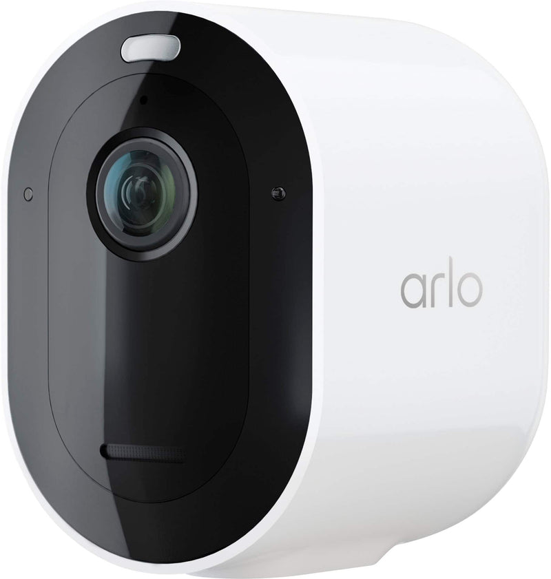 Arlo - Pro 5S 2K Indoor/Outdoor Wireless Spotlight Security Camera - White