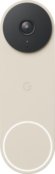 Google - Nest Doorbell Wired (2nd Generation) - Linen