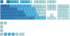 Glorious - GPBT Dye Sublimated Keycaps 114 Keycap Set for 100 85 80 TKL 60 Compact 75 Mechanical Keyboards - Ocean
