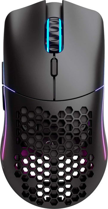 Glorious - Model O Minus Wireless Optical Honeycomb RGB Gaming Mouse - Matte Black