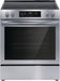 Frigidaire - 5.3 Cu. Ft. Freestanding Electric Range with Convection Bake - Stainless Steel