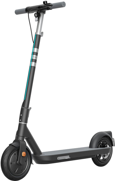 OKAI - Neon Lite Foldable Electric Scooter w/18.6 Miles Max Operating Range  15.5 mph Max Speed - Black