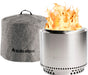 Solo Stove - Bonfire + Stand  Shelter 2.0 Bundle - Stainless Steel