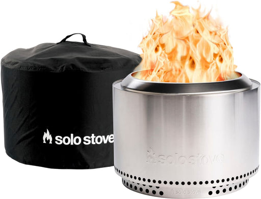 Solo Stove - Yukon + Stand  Shelter 2.0 Bundle - Stainless Steel