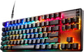 SteelSeries - Apex 9 TKL Wired OptiPoint Adjustable Actuation Switch Gaming Keyboard with RGB Lighting - Black