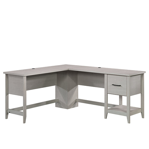 Sauder - Summit Station L-Shaped Desk - Gray