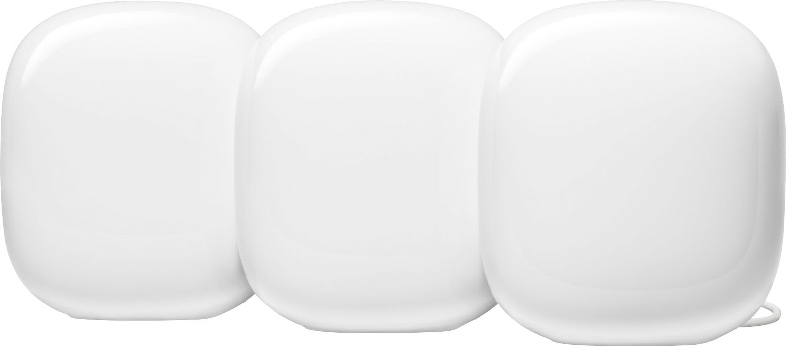 Google - Nest Wi-fi Pro 6e AXE5400 Mesh Router (3-pack) - Snow