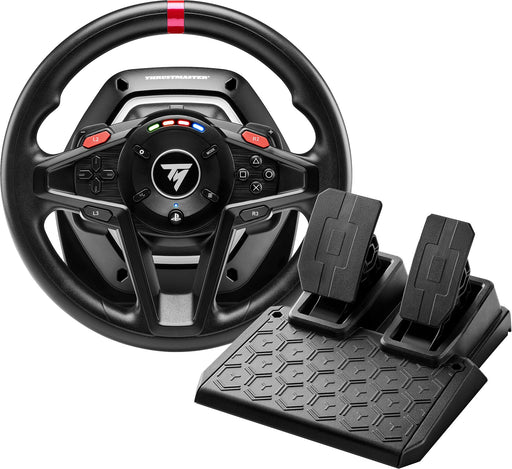 Thrustmaster - T128 Racing Wheel for PlayStation 4 5 and PC - Black