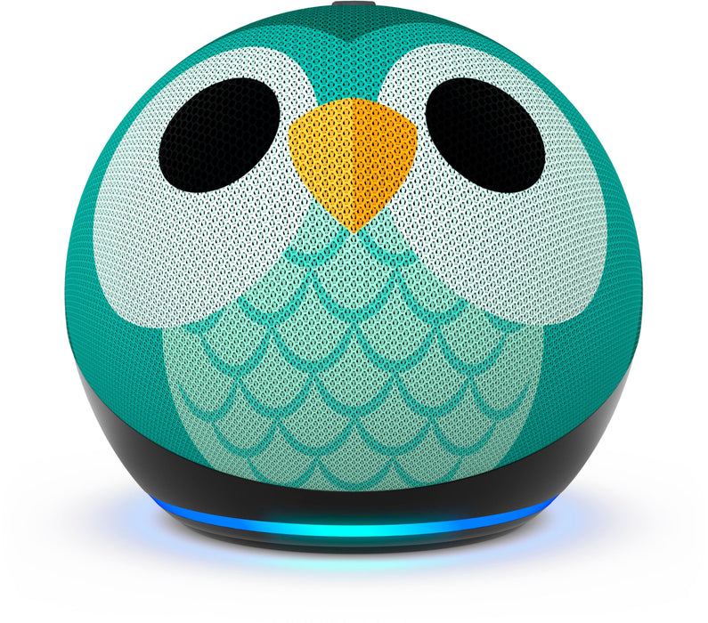 Amazon - Echo Dot Kids (5th Gen 2022 Release) with Alexa - Owl