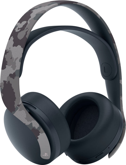 Sony - PULSE 3D Wireless Gaming Headset for PS5 PS4 and PC - Gray Camouflage