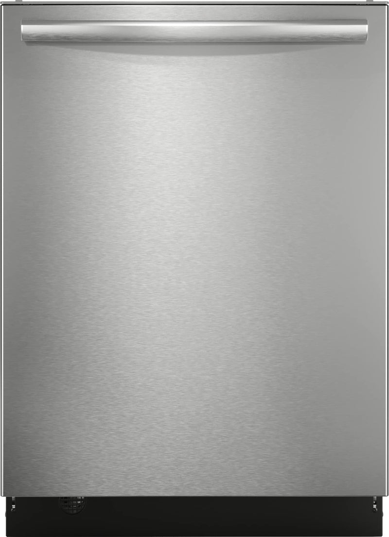 Frigidaire - Gallery 24" Tub Built-In Dishwasher with CleanBoost Technology - Stainless Steel
