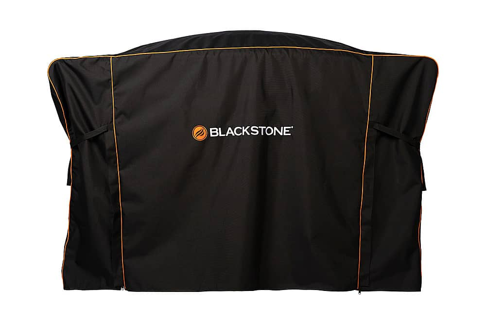 Blackstone - Weather-resistant 36-in. Patio Griddle Cover with Zippers and Adjustable Straps - Black