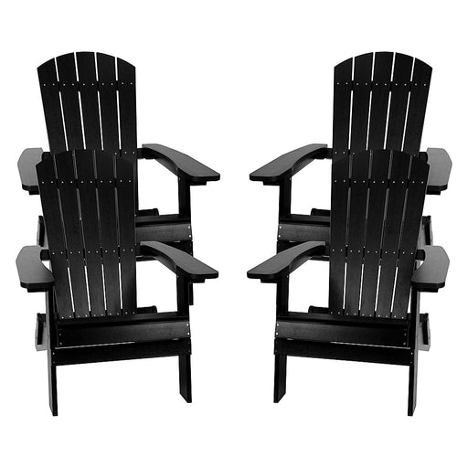 Alamont Home - Charlestown Adirondack Chair (set of 4) - Black