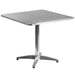 Alamont Home - Mellie Contemporary Patio Table - Aluminum