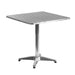 Alamont Home - Mellie Contemporary Patio Table - Aluminum