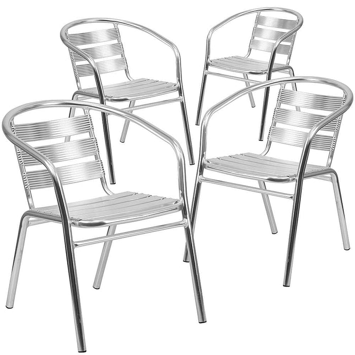 Alamont Home - Lila Patio Chair (set of 4) - Aluminum