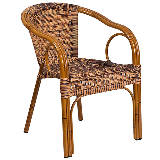 Flash Furniture - Lila Patio Chair - Brown