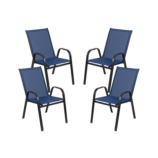 Alamont Home - Brazos Patio Chair (set of 4) - Navy