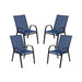 Alamont Home - Brazos Patio Chair (set of 4) - Navy