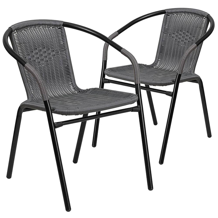 Alamont Home - Lila Patio Chair (set of 2) - Gray