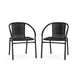 Alamont Home - Lila Patio Chair (set of 2) - Black