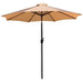 Alamont Home - Kona Patio Umbrella - Tan