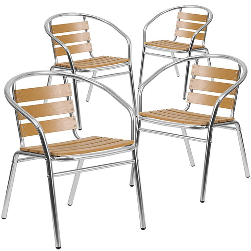 Alamont Home - Lila Patio Chair (set of 4) - Aluminum