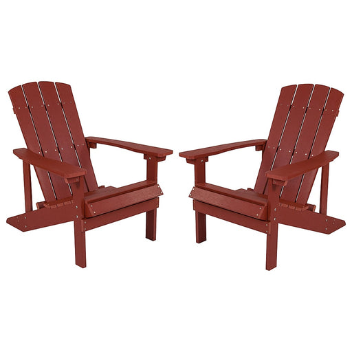 Alamont Home - Charlestown Adirondack Chair (set of 2) - Red