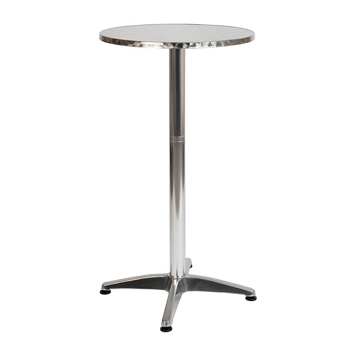 Alamont Home - Mellie Contemporary Patio Bar Table - Aluminum